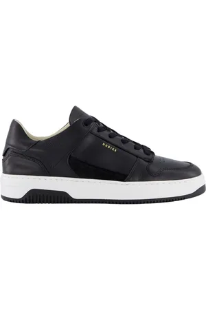 Nubikk Sko, Dame, Sort, 40 EU, Læder, Basket Court Damesneakers