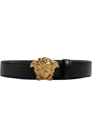 VERSACE Tilbehør, Dame, Sort, 105 CM, Sorte Bælter til Mænd