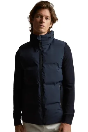 ECOALF Jakke, Herre, Blå, XL, Polyester, Maunaalf Vest