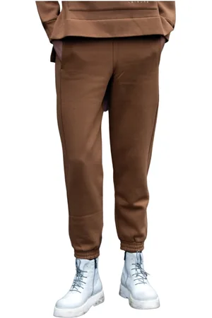 Max Mara Bukser, Dame, Brun, M, Bomuld, Casual Comfort Sweatpants