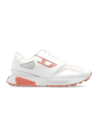 Diesel Sko, Dame, Hvid, 37 EU, Læder, S-Tame-D Running Sneakers