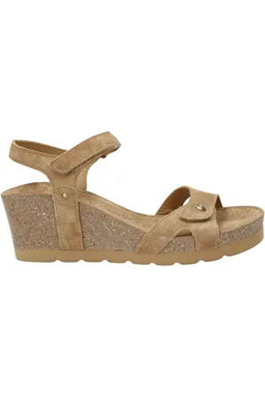 Panama Jack Sko, Dame, Brun, 40 EU, Brun Afslappet Tekstil Dame Sandaler