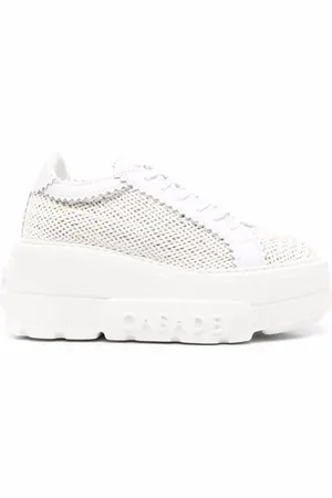 Casadei Sko, Dame, Hvid, 40 EU, Uld, Hanoi Sneakers
