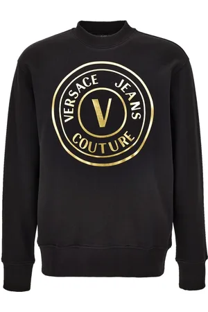 VERSACE Sweathshirts & Hoodies, Herre, Sort, L, Sweaters Sort