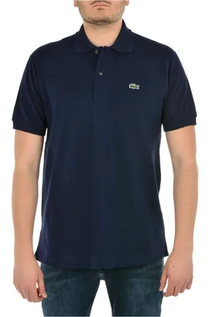 Lacoste Top, Herre, Blå, 4XL, Bomuld, Regular Fit Polo Shirt