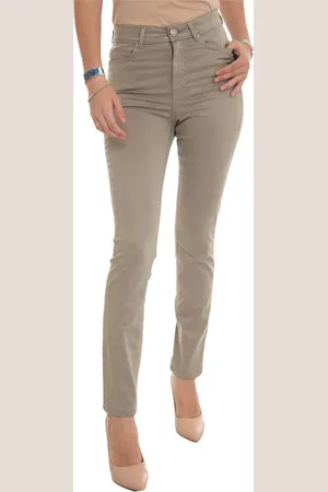 Guess Jeans, Dame, Grøn, W26, Bomuld, Skinny Jeans