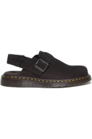 Dr. Martens Sko, Herre, Sort, 45 EU, Suede, Suede Sandaler