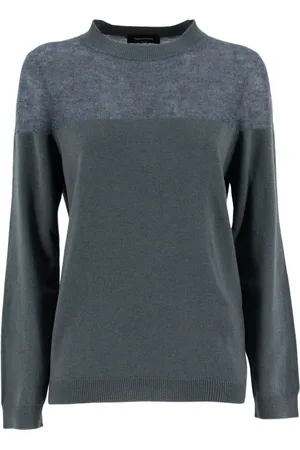 Fabiana Filippi Sweathshirts & Hoodies, Dame, Grå, M, Crew Neck Sweater