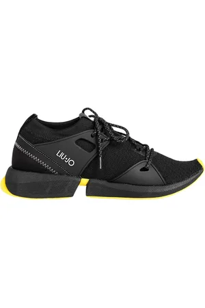 Liu Jo Sko, Dame, Sort, 35 EU, Snøresko med branddetalje