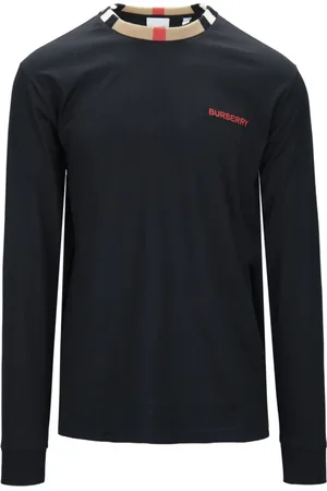 Burberry Strik, Herre, Sort, L, Bomuld, Pullover Sweater