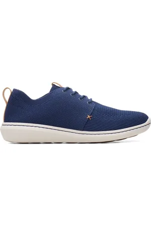 Clarks Sko, Herre, Blå, 44 1/2 EU, Step Urban Mix Sneaker