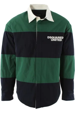 Dsquared2 Skjorte, Herre, Grøn, M, Uld, Casual Shirt