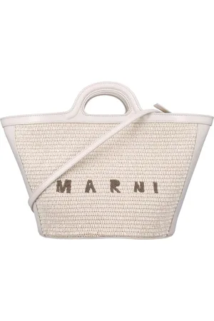 Marni Taske, Dame, , ONE SIZE, Bomuld, Tropicalia Small Shell Håndtaske