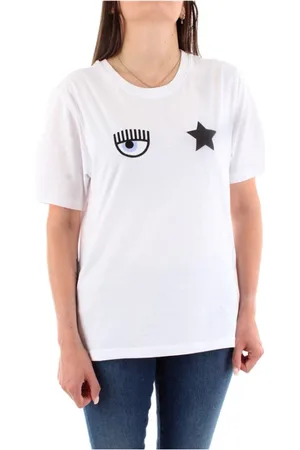 Chiara Ferragni Top, Dame, Hvid, M, T-shirt