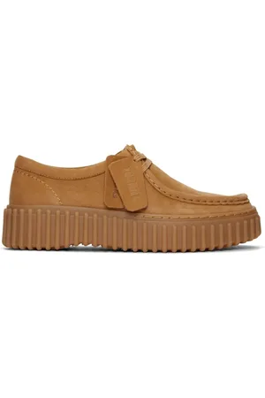 Clarks Sko, Dame, Brun, 38 EU, Læder, Bee Leisure Sneakers Lysebrun