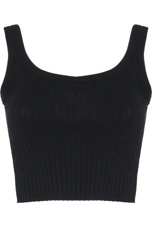 Sportmax Top, Dame, Sort, S, Polyester, Papilla Sleeveless Top