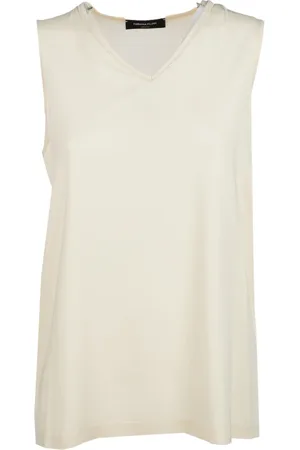 Fabiana Filippi Top, Dame, , L, Bomuld, Ærmeløs T-shirt