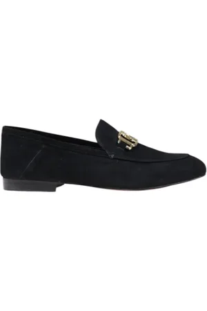 Guess Sko, Dame, Sort, 36 EU, Læder, Elegante Læder Loafers