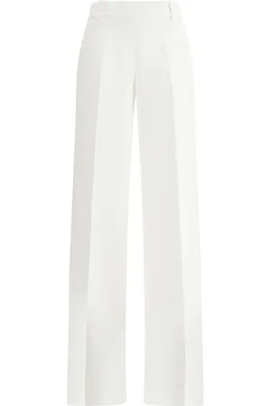 ERMANNO SCERVINO Bukser, Dame, Hvid, XS, Elegante Cady Bukser