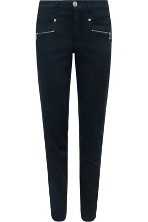 2-Biz Bukser, Dame, Sort, S, Bomuld, Lany Slim-Fit Bukser