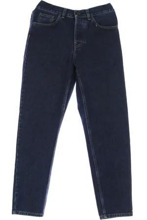 Carhartt Jeans, Herre, Blå, W36, Bomuld, Blå Stone Washed Afslappet Fit Jeans