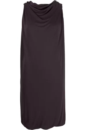 Lanvin Kjole, Dame, Brun, XS, Scarf Dress