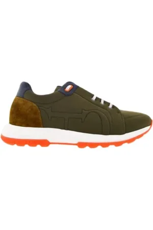 Carolina Herrera Sko, Herre, Flerfarvet, 42 EU, Læder, Deportiva Runner Sneakers