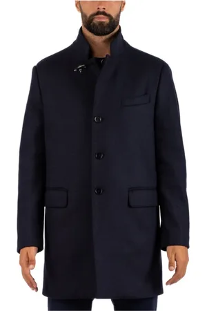 FAY Jakke, Herre, Blå, S, Uld, Blouson Jakke