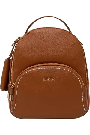 Liu Jo Taske, Dame, Brun, ONE SIZE, Læder, Elegant Brandy Rygsæk i Syntetisk Læder
