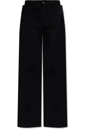 Courrèges Jeans, Dame, Sort, W26, Bomuld, Flared Jeans