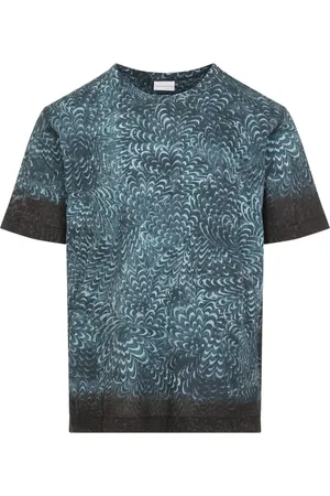 DRIES VAN NOTEN Top, Herre, Blå, S, Bomuld, Hubba T-shirt