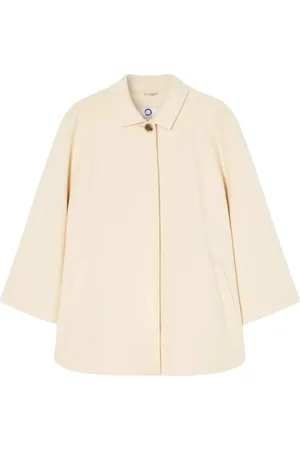 Persona by Marina Rinaldi Frakke, Dame, , XL, Uld, Luksuriøs Kort Uld-Kashmir Frakke