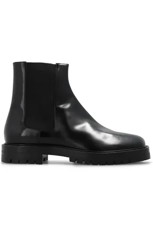 Maison Margiela Sko, Herre, Sort, 40 EU, Læder, Tabi Chelsea Støvle