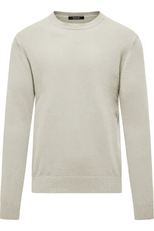 Bomboogie Strik, Herre, , 2XL, Uld, Blød Uldblanding Crew-Neck Sweater