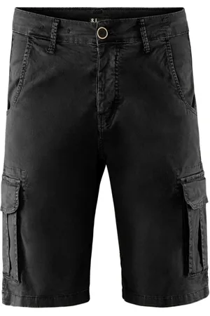Bomboogie Shorts, Herre, Sort, W38, Bomuld, Cargo Bermuda