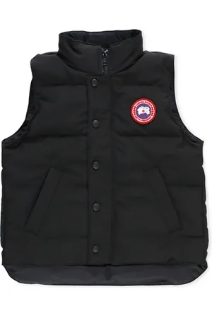 Canada Goose Jakke, Herre, Sort, S, Uld, Sort Andefjer Vest til Børn