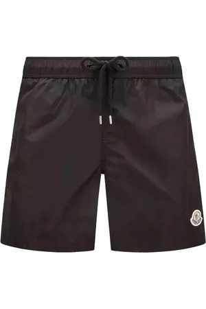 Moncler Badetøj, Herre, Sort, XL, Uld, Beachwear