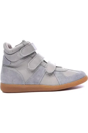 Maison Margiela Sko, Herre, Grå, 39 EU, Læder, Pelle Læder Sneakers