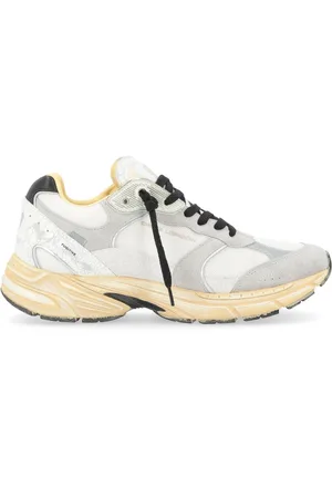 Crime london Sko, Herre, Grå, 44 EU, Læder, Fugitive Sneakers