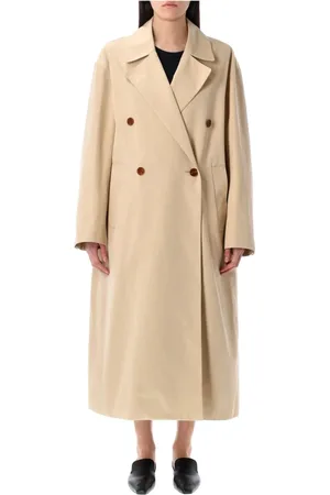 Low Classic Frakke, Dame, , S, Bomuld, Dobbelt Trenchcoat overtøj