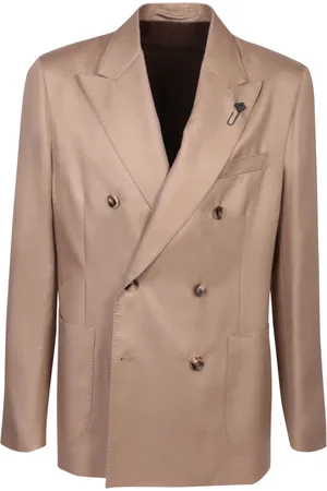 LARDINI Jakke, Herre, , S, Uld, Uld-Cashmere Blend Jakke