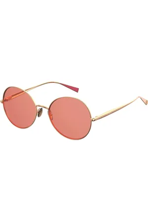 Max Mara Tilbehør, Dame, Lyserød, 57 MM, Uld, Solbriller