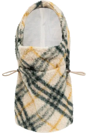 Burberry Tilbehør, Dame, Flerfarvet, M/L, Uld, Ternet Balaclava