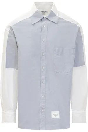Thom Browne Skjorte, Herre, Hvid, M, Oversized LS Shirt