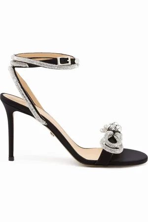 Mach & Mach Sko, Dame, Sort, 38 EU, Sort sandal med stropper