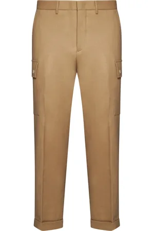 Etro Bukser, Herre, , S, Uld, Uldbukser Cropped Tapered
