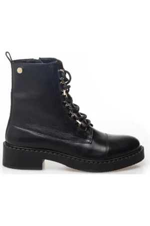 Copenhagen Shoes Sko, Dame, Sort, 38 EU, Uld, Rock and Shine Snørestøvler