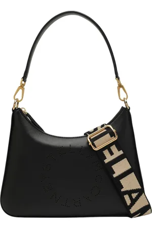 Stella McCartney Taske, Dame, Sort, ONE SIZE, Uld, Elegant Skuldertaske
