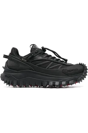 Moncler Sko, Dame, Sort, 37 EU, Læder, Trailgrip GTX Panelled Sneakers
