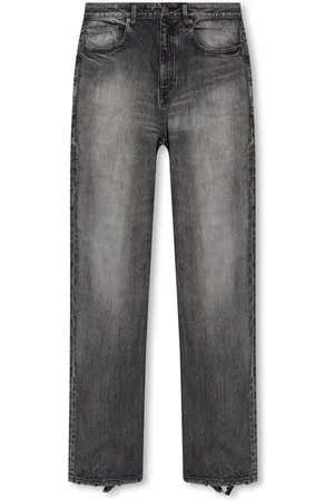 Balenciaga Jeans, Herre, Grå, XS, Jeans med vintageeffekt